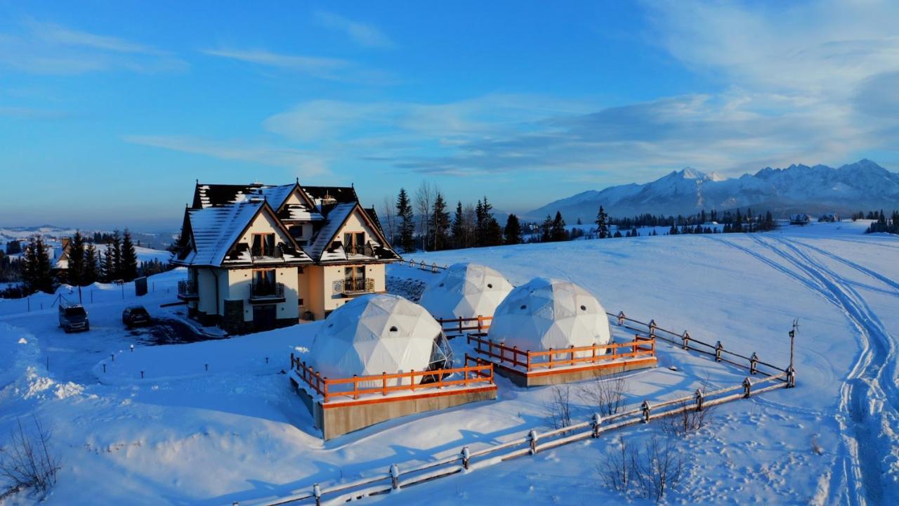 Glamping Pasieka Namiot Glamp Bukowina Tatrzanska - Domki W Gorach Groń エクステリア 写真