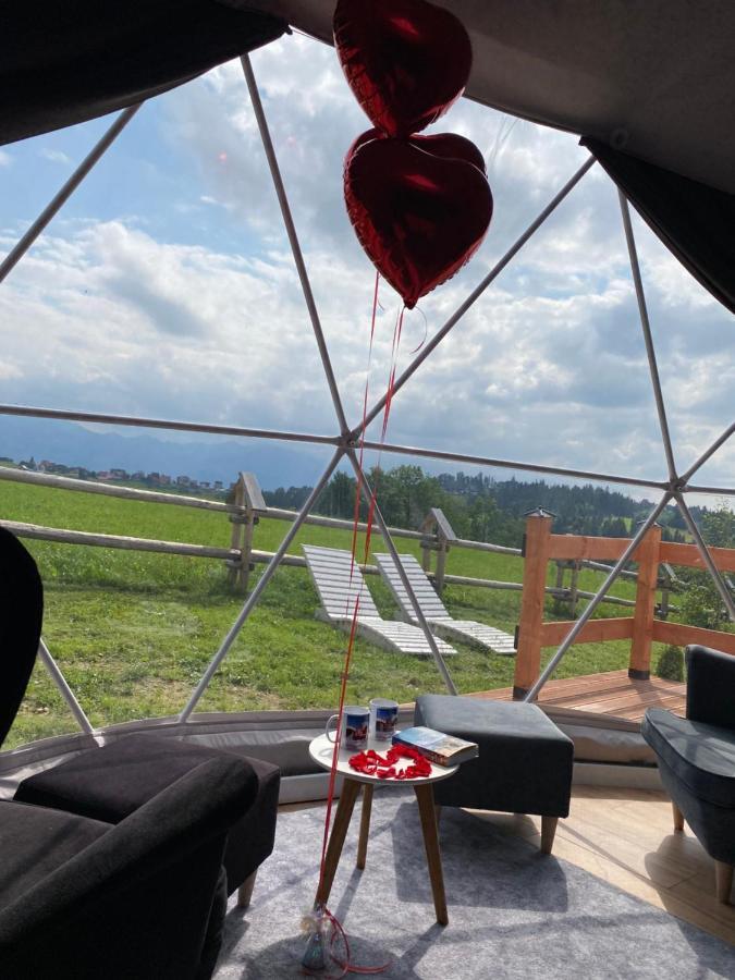 Glamping Pasieka Namiot Glamp Bukowina Tatrzanska - Domki W Gorach Groń エクステリア 写真