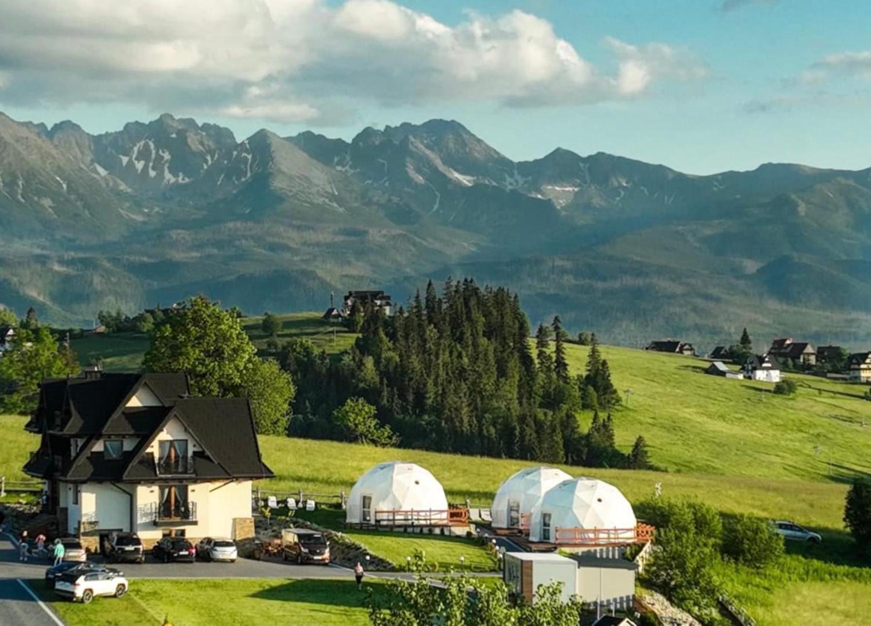 Glamping Pasieka Namiot Glamp Bukowina Tatrzanska - Domki W Gorach Groń エクステリア 写真