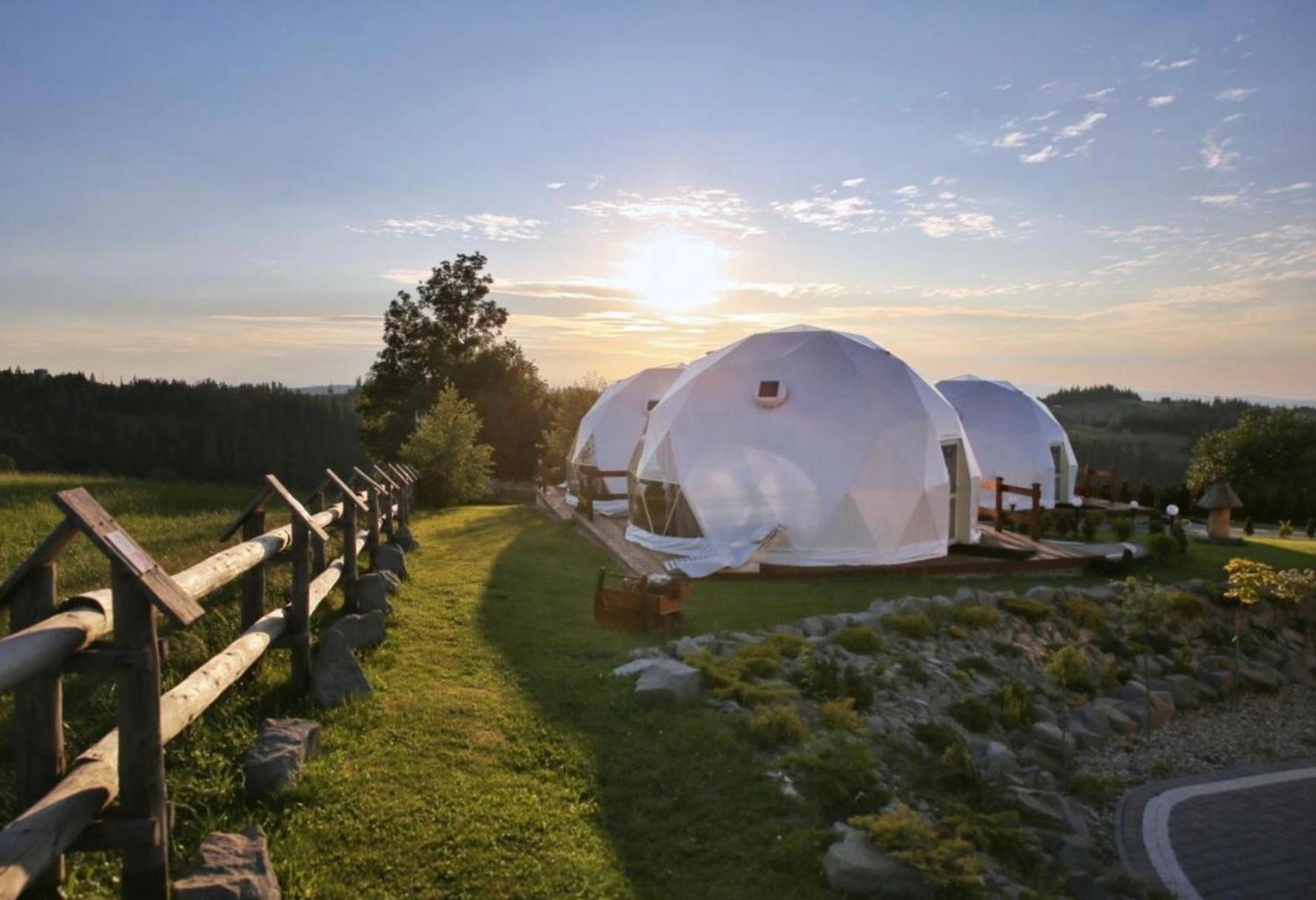 Glamping Pasieka Namiot Glamp Bukowina Tatrzanska - Domki W Gorach Groń エクステリア 写真