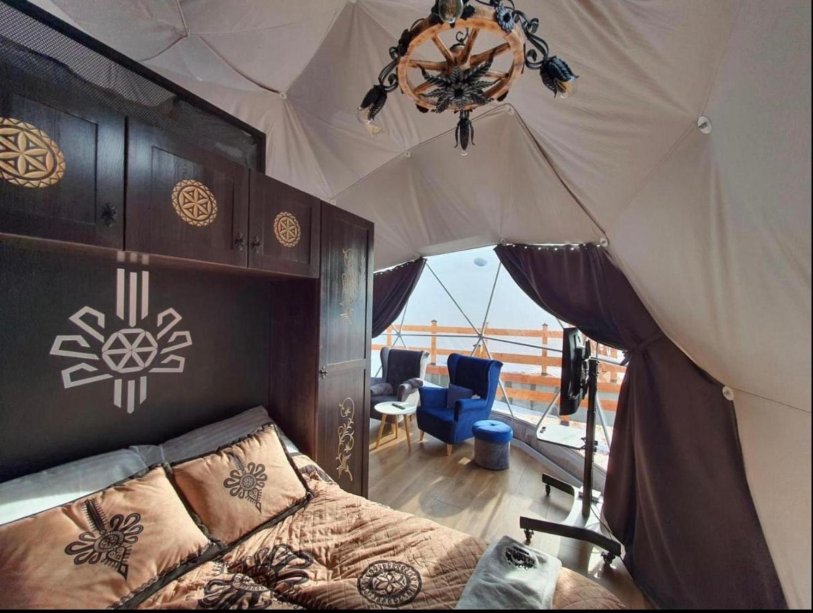 Glamping Pasieka Namiot Glamp Bukowina Tatrzanska - Domki W Gorach Groń エクステリア 写真
