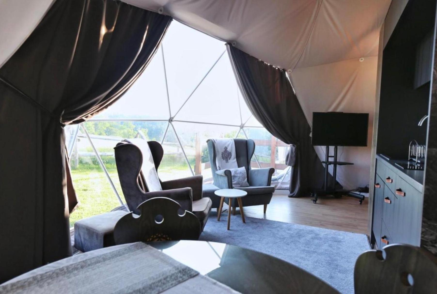 Glamping Pasieka Namiot Glamp Bukowina Tatrzanska - Domki W Gorach Groń エクステリア 写真