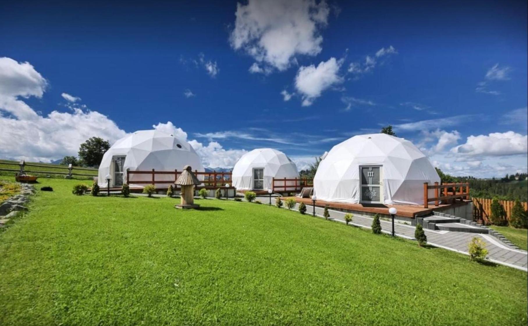 Glamping Pasieka Namiot Glamp Bukowina Tatrzanska - Domki W Gorach Groń エクステリア 写真