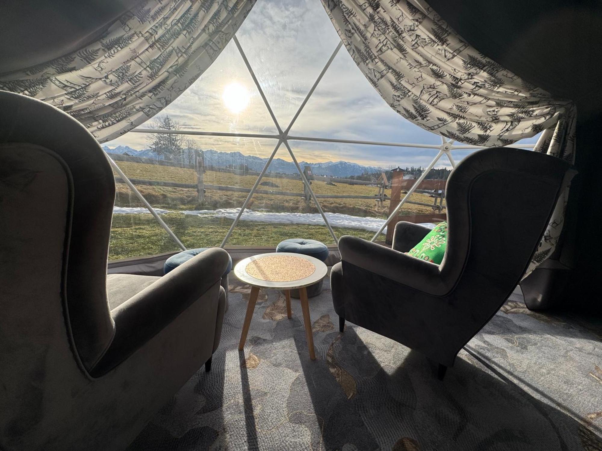 Glamping Pasieka Namiot Glamp Bukowina Tatrzanska - Domki W Gorach Groń エクステリア 写真